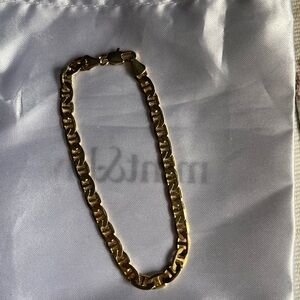 14k mariner link bracelet 8"